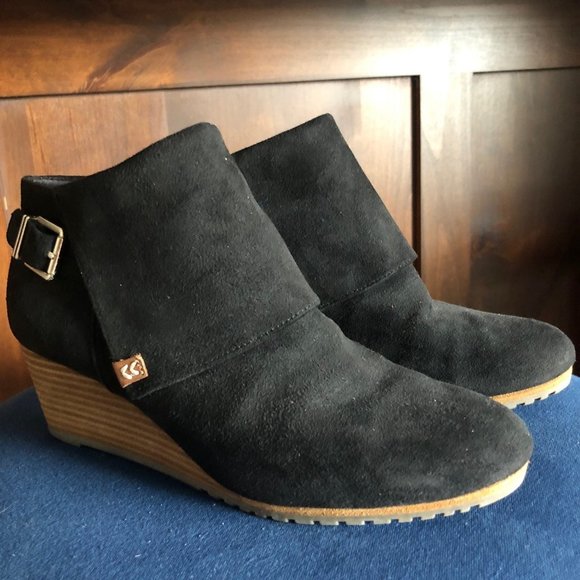 Dr. Scholl's Wedge Ankle Boots-Like new! - Picture 1 of 6